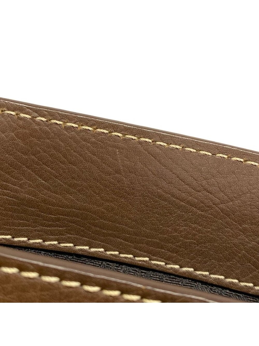 Celine Tote Boogie Dark Brown Leather - Picture 12 of 15